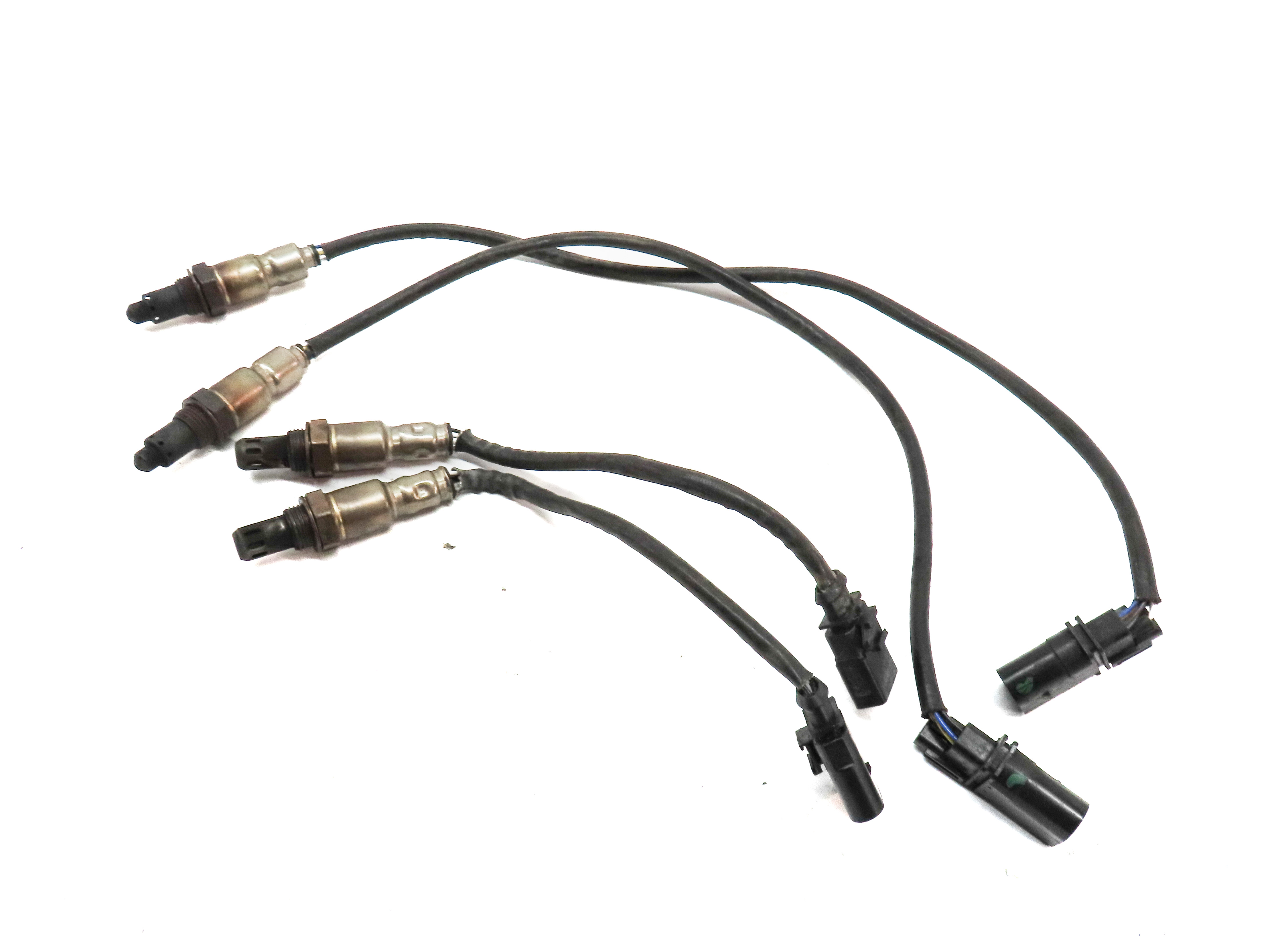 17 AUDI A6 (C7 4G) 3.0L SUPER (CREC) ENGINE OXYGEN O2 LAMBDA PROBE SENSOR SET/4 — exact item pictured